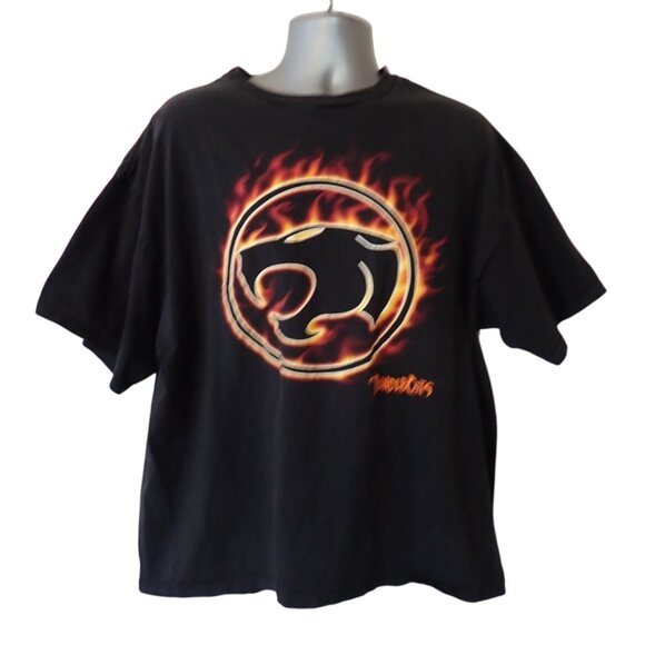 Delta Other - ThunderCats vintage t-shirt y2k men's large flaming logo 2XL Classic